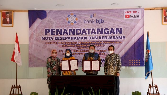  Permudah Akses Kepemilikan Rumah, Bank Bjb Jalin Kerja Sama dengan Apersi